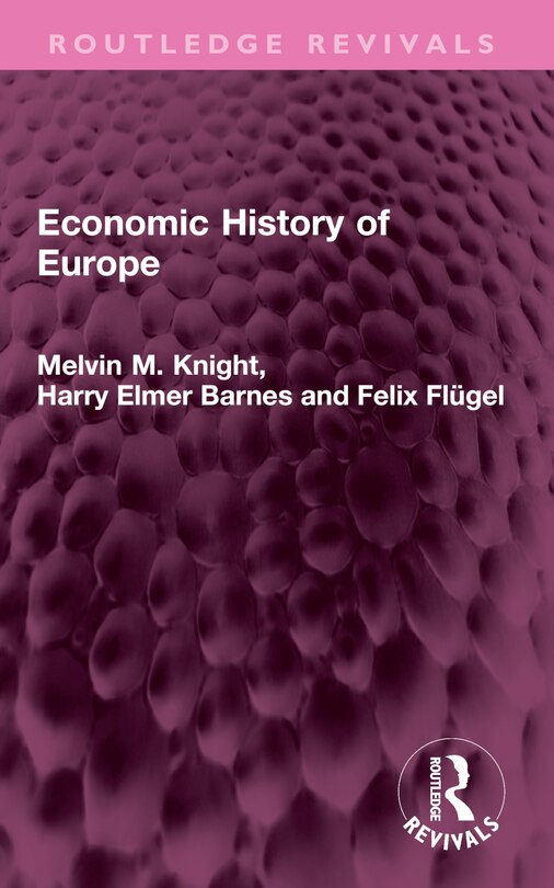 Front cover_Economic History of Europe