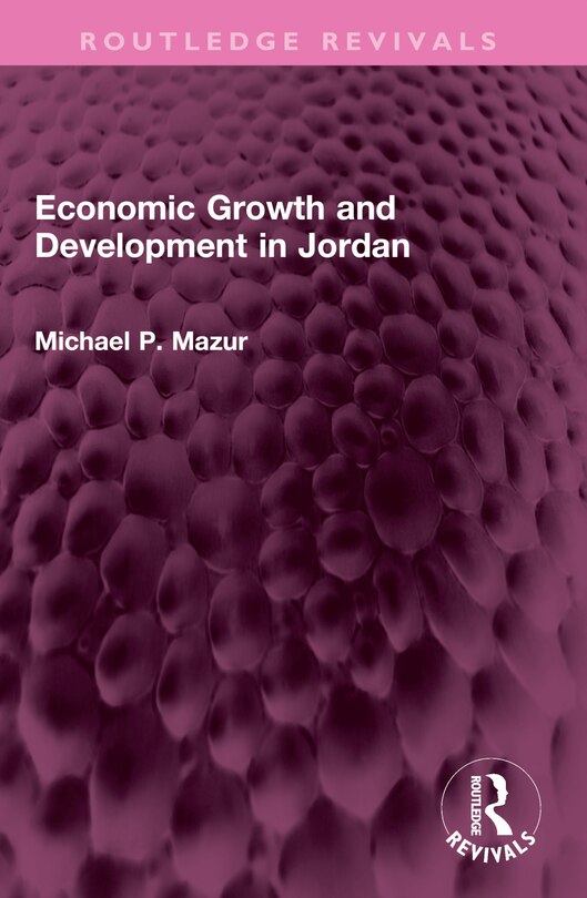 Front cover_Economic Growth and Development in Jordan