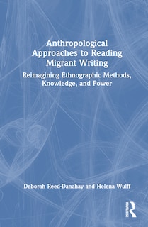 Couverture_Anthropological Approaches to Reading Migrant Writing