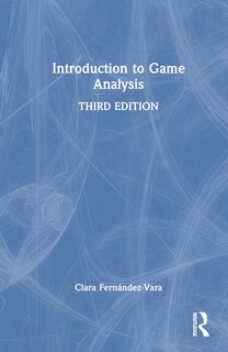 Front cover_Introduction to Game Analysis