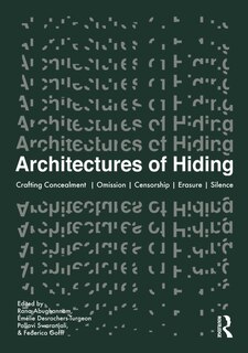 Couverture_Architectures of Hiding