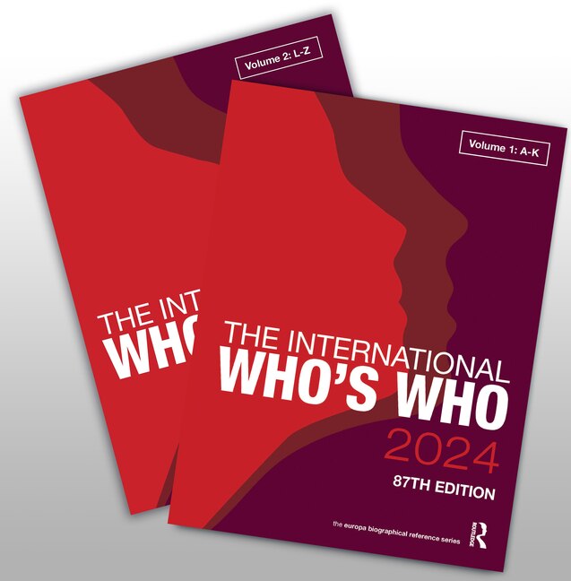Front cover_The International Who's Who 2024