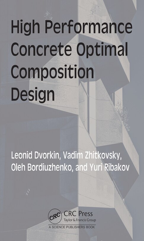 Couverture_High Performance Concrete Optimal Composition Design