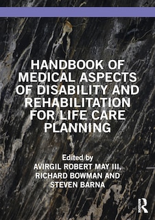 Front cover_Handbook of Medical Aspects of Disability and Rehabilitation for Life Care Planning