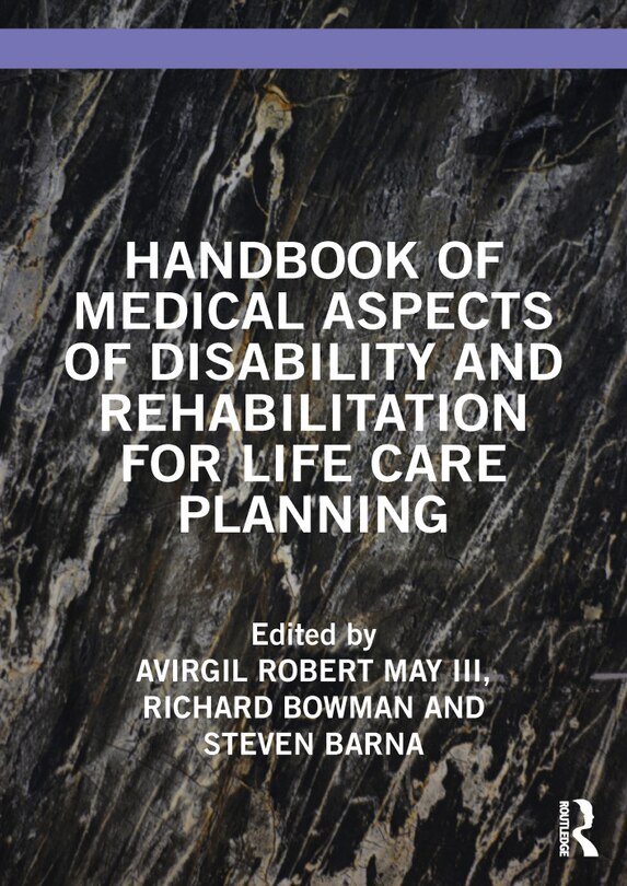 Front cover_Handbook of Medical Aspects of Disability and Rehabilitation for Life Care Planning