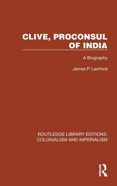 Front cover_Clive, Proconsul of India