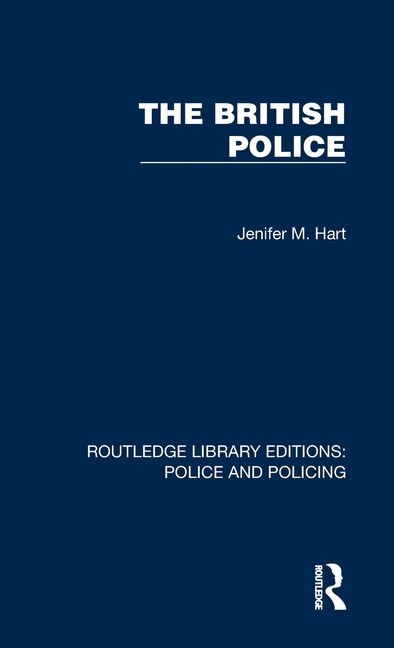 Front cover_The British Police