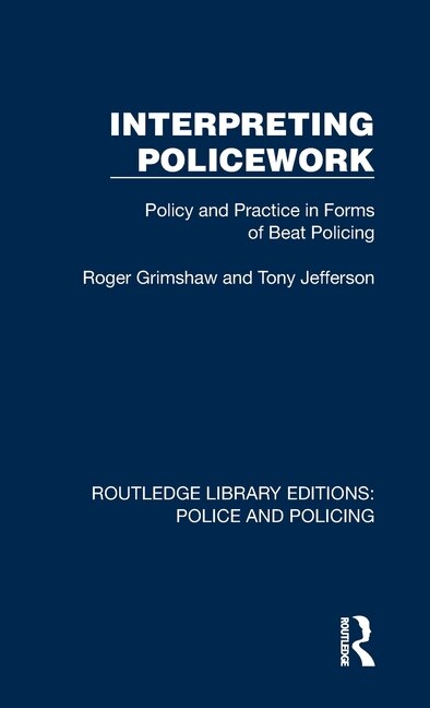 Couverture_Interpreting Policework