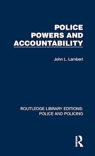Front cover_Police Powers and Accountability