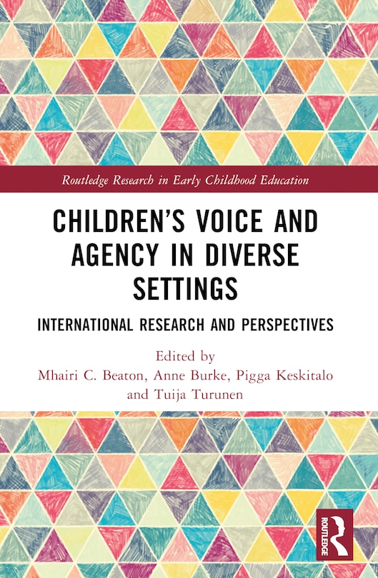 Couverture_Children's Voice and Agency in Diverse Settings