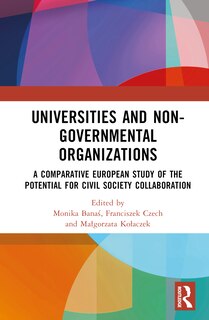 Front cover_Universities and Non-Governmental Organisations