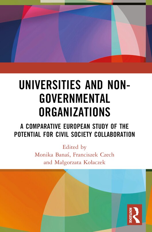 Front cover_Universities and Non-Governmental Organisations