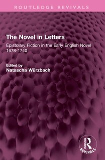 Front cover_The Novel in Letters