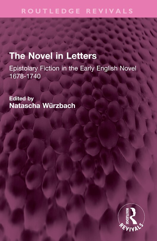Front cover_The Novel in Letters