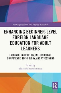 Couverture_Enhancing Beginner-Level Foreign Language Education for Adult Learners