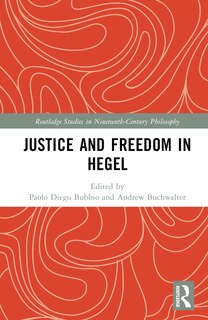 Front cover_Justice and Freedom in Hegel