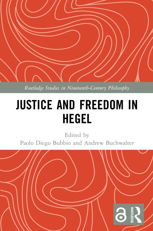 Front cover_Justice and Freedom in Hegel