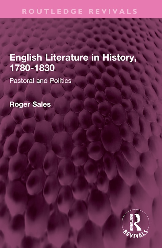 Couverture_English Literature in History, 1780-1830