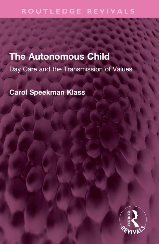 Front cover_The Autonomous Child