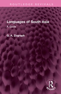 Front cover_Languages of South Asia