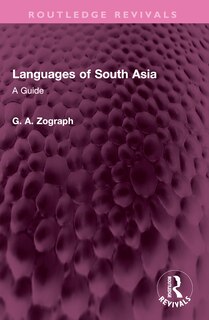 Front cover_Languages of South Asia