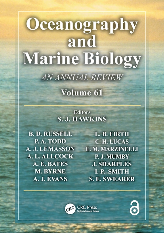 Couverture_Oceanography and Marine Biology