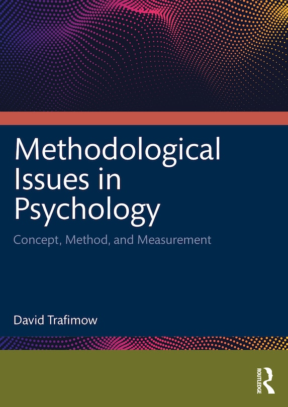 Front cover_Methodological Issues in Psychology