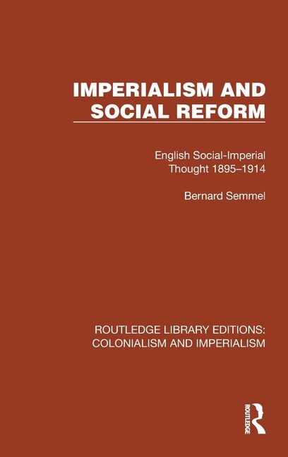Front cover_Imperialism and Social Reform