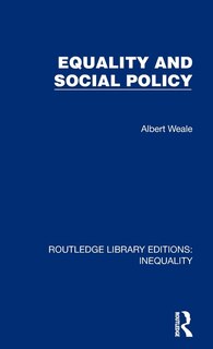 Front cover_Equality and Social Policy
