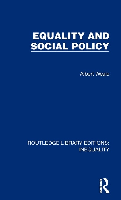 Front cover_Equality and Social Policy