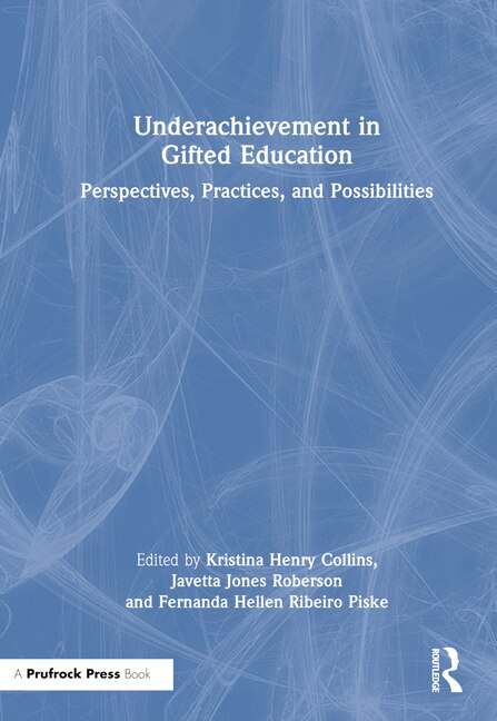 Couverture_Underachievement in Gifted Education