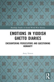 Front cover_Emotions in Yiddish Ghetto Diaries