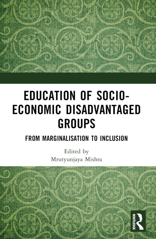 Couverture_Education of Socio-Economic Disadvantaged Groups