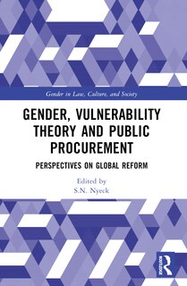 Front cover_Gender, Vulnerability Theory and Public Procurement