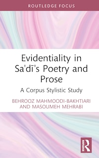 Couverture_Evidentiality in Sa'di's Poetry and Prose