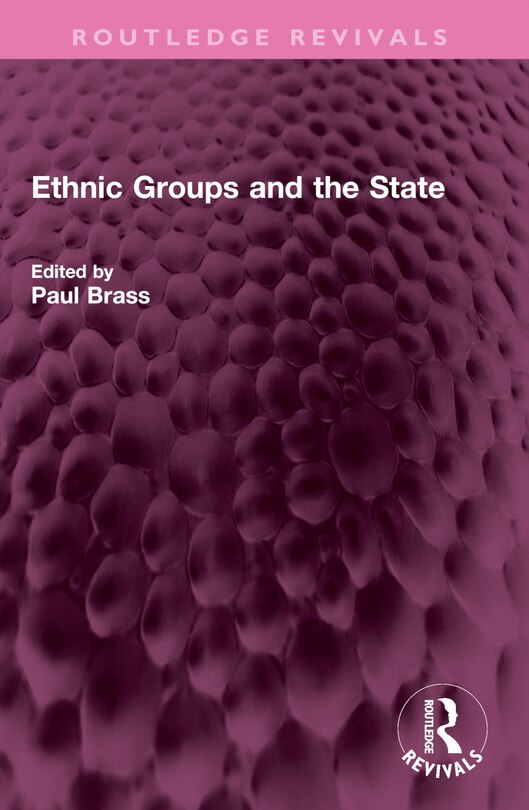 Front cover_Ethnic Groups and the State