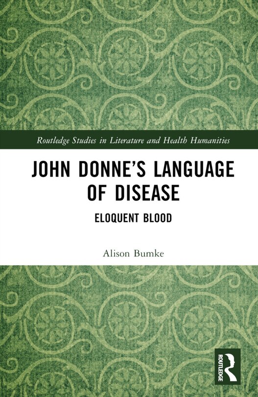 Front cover_John Donne's Language of Disease