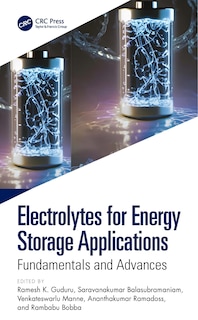 Front cover_Electrolytes for Energy Storage Applications