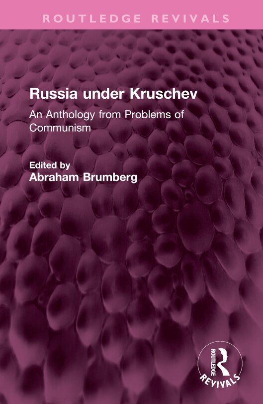 Front cover_Russia under Kruschev