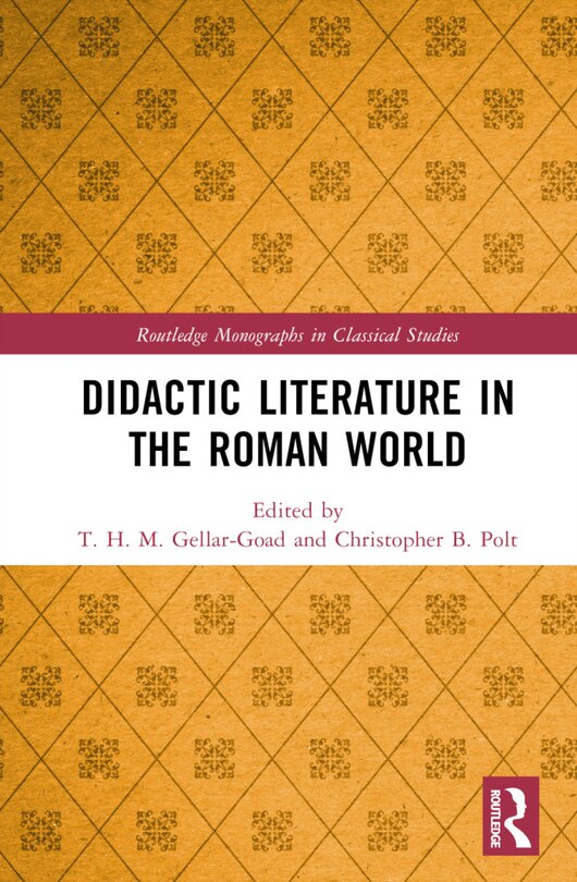 Couverture_Didactic Literature in the Roman World