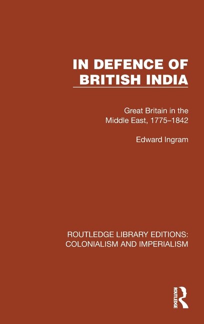 Front cover_In Defence of British India