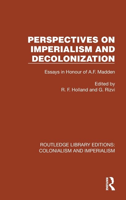 Front cover_Perspectives on Imperialism and Decolonization