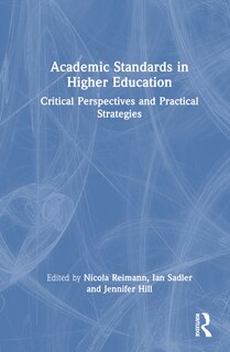 Front cover_Academic Standards in Higher Education