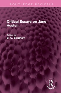 Front cover_Critical Essays on Jane Austen
