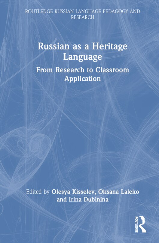 Couverture_Russian as a Heritage Language