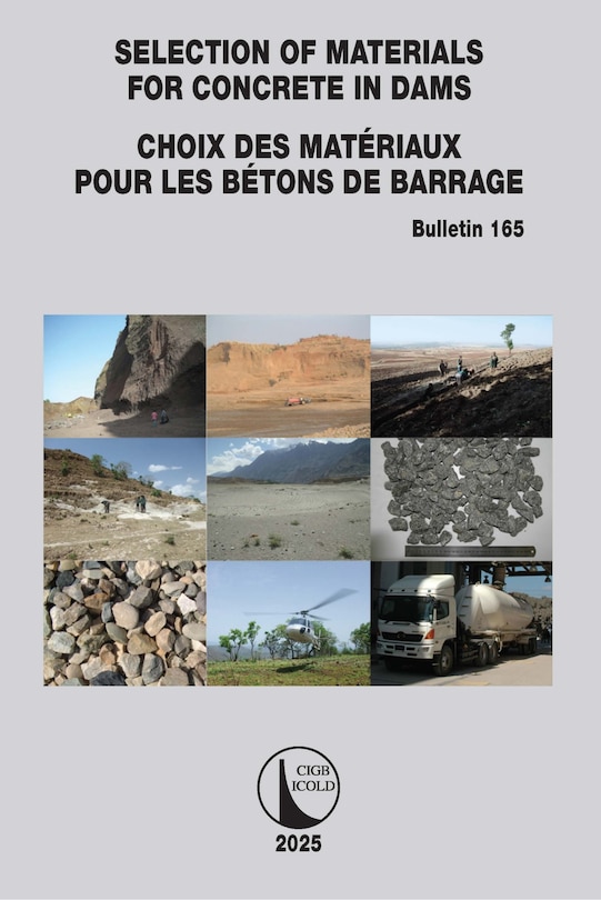 Couverture_Selection of Materials for Concrete in Dams / Choix des Materiaux Pour les Betons de Barrage