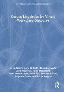 Front cover_Corpus Linguistics for Virtual Workplace Discourse