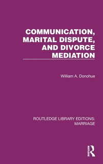 Front cover_Communication, Marital Dispute, and Divorce Mediation