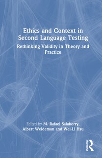 Couverture_Ethics and Context in Second Language Testing