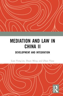 Front cover_Mediation and Law in China II